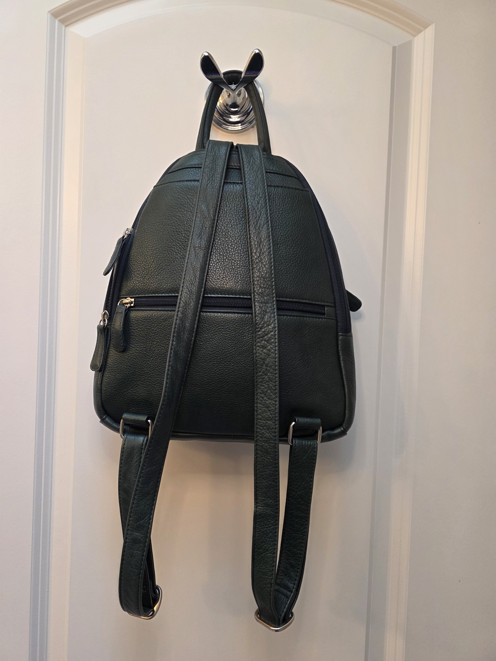 Osgoode Marley Genuine Leather Teardrop Backpack | RFID Protected - Picture 6 of 15
